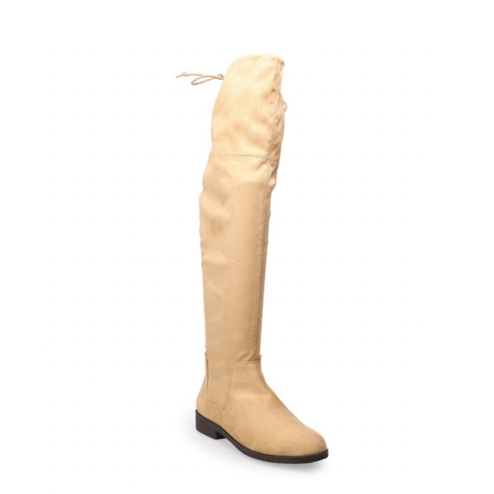 Women's SO English Muffin thigh-high boots Size 8